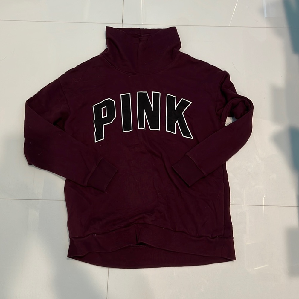 Burgundy sweater- PINK